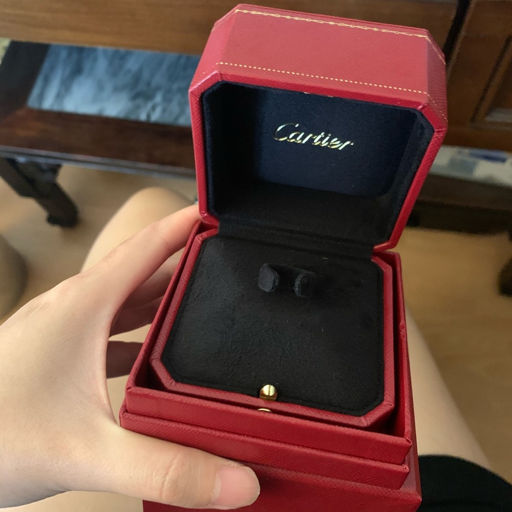 Cartier ring box